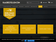 Tablet Screenshot of kaasbestellen.com